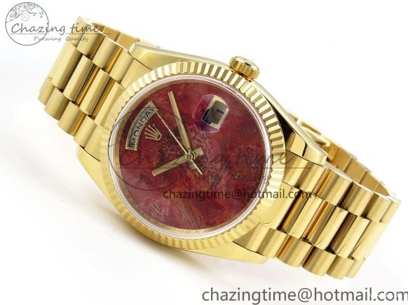 Bracelet RAF Dial Edition YG Best on A2836 Rock Date YG 36 Day 0122